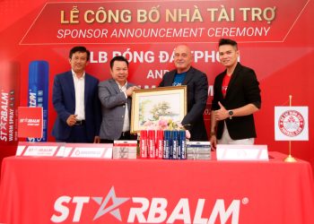 STARBALM đồng hành cùng CLB Thành Phố Hồ Chí Minh