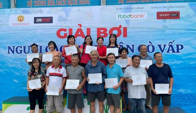 Giải bơi người cao tuổi quận Gò Vấp – Kỷ niệm 11 năm hoạt động Hồ bơi 485