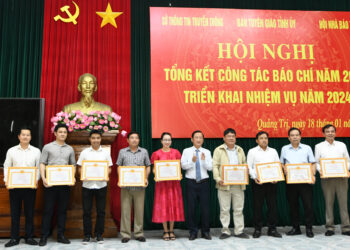 Quảng Trị: Hội nghị tổng kết công tác báo chí năm 2023, triển khai nhiệm vụ năm 2024