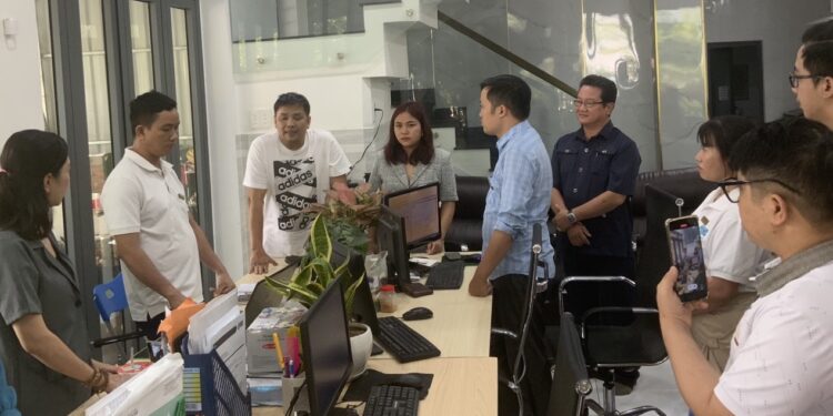 Viện IMRIC – Viện IRLIE, Cty Mays Ruviteks (LB Nga) thăm, làm việc với Cty CP nhân lực quốc tế Thắng Lợi