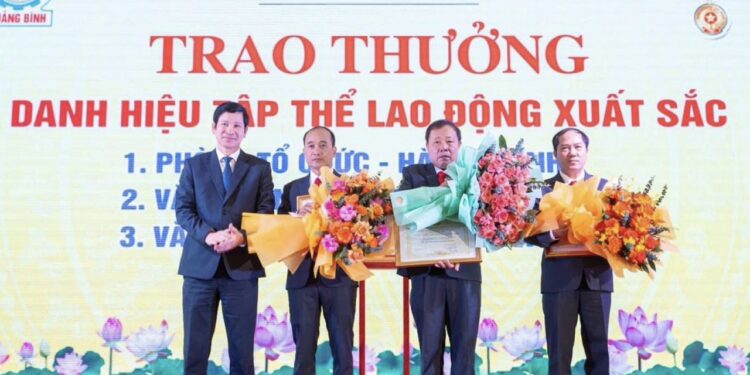 Công ty Xổ số Quảng Bình đón nhận Huân chương Lao động hạng Nhất – Đánh dấu bước phát triển vượt bậc năm 2024