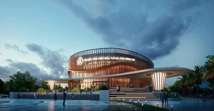 Công ty Việt Tiến – Cty Đức Thắng: Xây dựng trung tâm văn hoá thể thao Đồng Hới