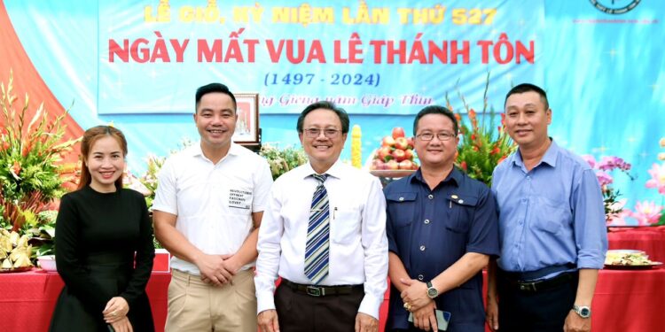 Trường THPT Lê Thánh Tôn: Tổ chức trọng thể Lễ giỗ vua Lê Thánh Tôn lần thứ 527 (1497-2024)