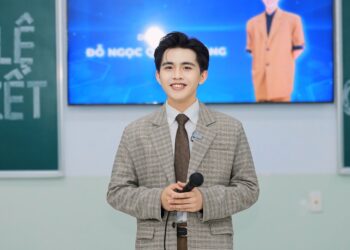 Tiktoker Đỗ Ngọc Quốc Thông đồng hành cùng Đại học Tôn Đức Thắng trong cuộc thi WEtalk mùa 5