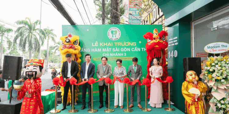 Bệnh viện Răng hàm mặt Sài Gòn khai trương chi nhánh thứ 3 tại Cần Thơ