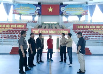 Trung tâm Nghiên cứu, tư vấn về chính sách, pháp luật cho hoạt động đầu tư đặt cược tại Việt Nam (CBV) và Trung tâm HL và TĐTT Bình Dương phối hợp tổ chức giải Bóng Rổ lần I 2024