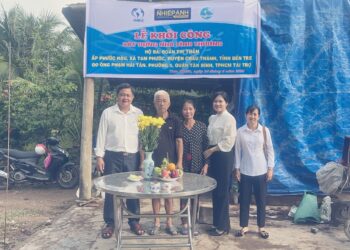 Viện IMRIC – Viện IRLIE phối hợp Tạp chí Nhiếp ảnh&Đời sống: Khởi công xây dựng nhà tình thương cho người nghèo huyện Châu Thành, tỉnh Bến Tre