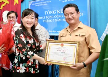 Nhà báo Hồ Minh Sơn – Viện trưởng Viện IMRIC, Tạp chí Nhiếp ảnh và Đời sống tiếp tục nhận Bằng khen của Chủ tịch UBND tỉnh Bến Tre