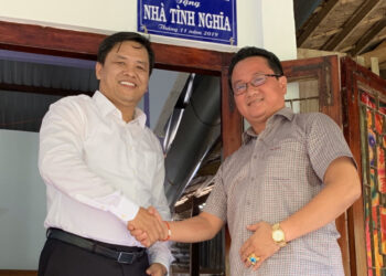 Công ty May Ruviteks (Liên bang Nga) tiếp tục đồng hành xây dựng cầu, đường nông thôn mới nâng cao tại tỉnh Bến Tre