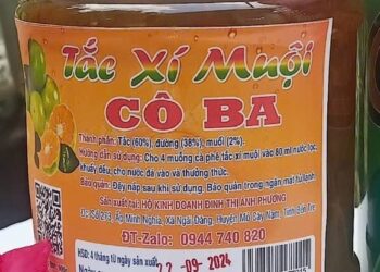 Về Bến Tre thưởng thức món tắc xí muội Cô Ba thơm ngon, giải nhiệt
