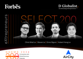 Tạp Chí Forbes India: Vinh danh Top 200 công ty khởi nghiệp tiềm năng toàn cầu năm 2024