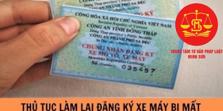 Trung tâm tư vấn pháp luật Minh Sơn: Bằng lái đến hạn đổi nhưng đang bị giữ – Mất giấy đăng ký xe máy phải làm gì?