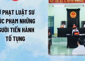 Trung tâm tư vấn pháp luật Toàn Tâm: Luật sư xúc phạm những người tiến hành tố tụng có bị xử phạt – Thẩm phán mời đương sự tới tòa nhận lịch xử “hợp lệ” được không?