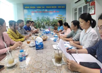 Thăm và làm việc về công tác trù bị tọa đàm, đối thoại “Ngày hội đổi mới sáng tạo tỉnh Bến Tre 2024”