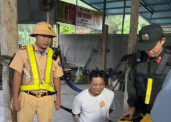 Bình Định: CSGT nhanh chóng bắt đối tượng trộm cắp chỉ sau 1 giờ nhận tin báo