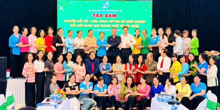 Bến Tre: Toạ đàm “Chuyển đổi số – Chìa khoá để phụ nữ khởi nghiệp đổi mới sáng tạo trong thời kỳ hội nhập”