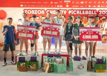 NHIỀU NGHỆ SĨ THAM GIA GIẢI PICKLEBALL CHARITY PICKLEBALL 2025