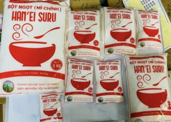 Một công ty kinh doanh bột ngọt bị tạm dừng lưu thông hàng hóa