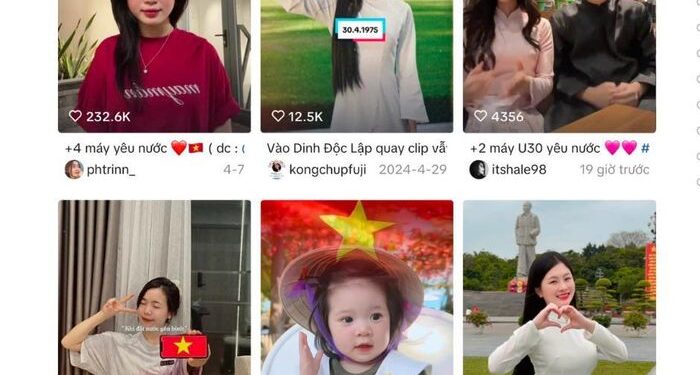 Khi mạng xã hội trở thành sân khấu lan tỏa tinh thần dân tộc