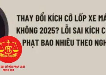 Trung tâm tư vấn pháp luật Minh Sơn (TTTVPLMS): Dừng xe máy để nghe điện thoại – Thay đổi kích cỡ lốp xe máy bị phạt bao nhiêu?
