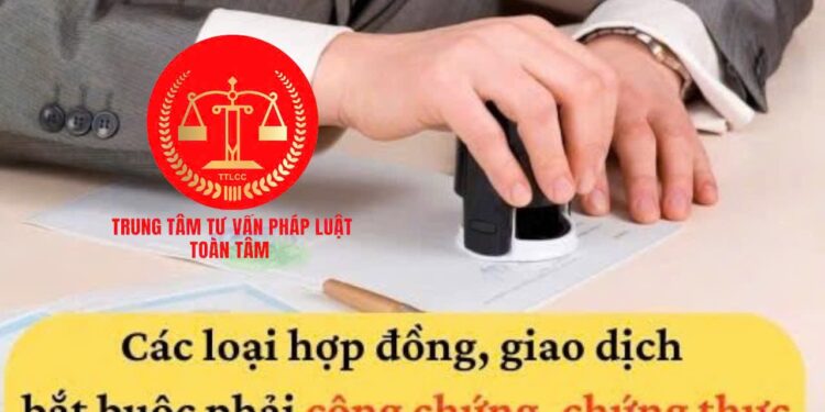 Yếu tố pháp lý để đảm bảo an toàn về công chứng bắt buộc đối với một số loại hợp đồng, giao dịch