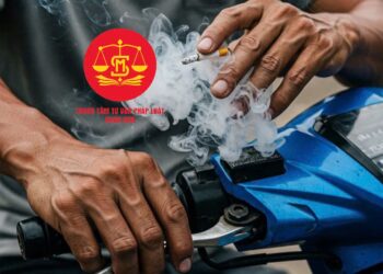 Trung tâm tư vấn pháp luật Minh Sơn: Vừa lái xe máy một tay để hút thuốc có vi phạm luật giao thông – Người ngồi sau không đội mũ bảo hiểm có bị phạt không?
