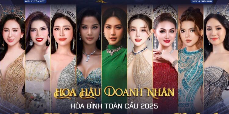 Lộ diện những thí sinh “xuất sắc – vượt trội” Hoa hậu Doanh nhân Hoà bình toàn cầu 2025 trước giờ G
