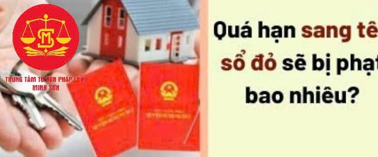 Trung tâm tư vấn pháp luật Minh Sơn: Trường hợp chậm sang tên sổ đỏ có thể bị phạt nặng – Những trường hợp được cấp sổ đỏ mà không phải nộp tiền sử dụng đất?