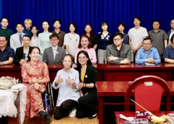 Giao lưu văn hóa giữa sinh viên Việt Nam và Đài Loan tại Trung tâm Nghiên cứu Việt Nam và Đông Nam Á (Trường Đại học KHXH&NV, ĐHQG-HCM)