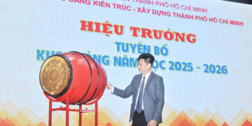 Trường Cao đẳng Kiến trúc – Xây dựng TP. Hồ Chí Minh khai giảng năm học 2025-2026: Vững bước với sứ mệnh “Kỷ cương – Sáng tạo – Đột phá – Phát triển”