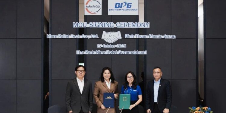 TẬP ĐOÀN NHỰA BÌNH THUẬN BẮT TAY MARS THÁI LAN HÌNH THÀNH LIÊN DOANH BMG – KHỞI TẠO MẠNG LƯỚI LOGISTICS TOÀN CẦU
