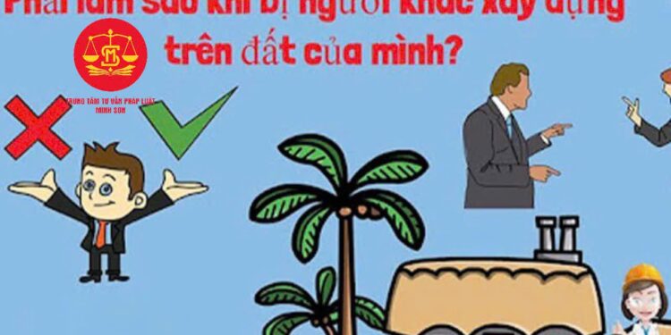 Trung tâm tư vấn pháp luật Minh Sơn: Khi người khác xây nhà ‘nhầm’ trên đất của mình – Mượn đất xây nhà, khi bị đòi lại có thể yêu cầu bồi thường không?