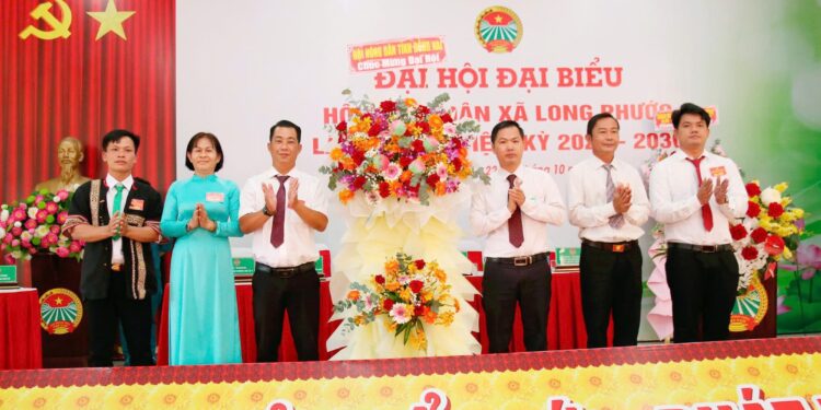 Đại hội đại biểu Hội Nông dân xã Long Phước lần I, nhiệm kỳ 2025 – 2030: “Đoàn kết – Dân chủ – Đổi mới – Phát triển”