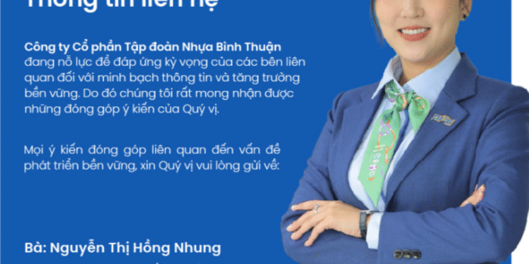 Nhựa Bình Thuận công bố báo cáo phát triển bền vững 2024
