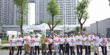 BECAMEX TOKYU VÀ AEON VIỆT NAM TỔ CHỨC NGÀY HỘI TRỒNG CÂY “CÁNH RỪNG QUÊ HƯƠNG” TẠI MIDORI PARK SQUARE
