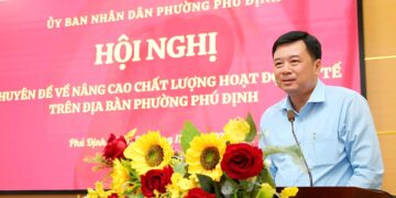 Hội nghị chuyên đề nâng cao chất lượng hoạt động Y tế phường Phú Định (TP.HCM)