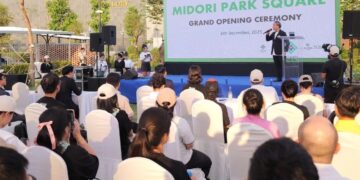 KHAI TRƯƠNG KHU THƯƠNG MẠI MIDORI PARK SQUARE MỞ RỘNG