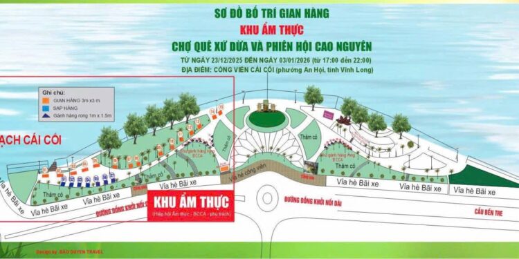 “CHỢ QUÊ XỨ DỪA VÀ PHIÊN HỘI CAO NGUYÊN” ĐIỂM HẸN VĂN HÓA ĐẶC SẮC CUỐI NĂM TẠI PHƯỜNG AN HỘI