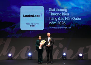 LocknLock lập cú đúp tại Giải thưởng “Thương hiệu hàng đầu Hàn Quốc năm 2026”