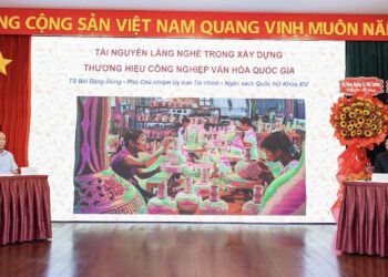 Tọa đàm “Nhận diện vai trò – Tài nguyên làng nghề trong xây dựng thương hiệu công nghiệp văn hóa quốc gia” tại TP.HCM