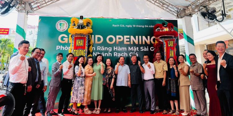 BV Răng Hàm Mặt Sài Gòn khai trương phòng khám tại Rạch Giá An Giang): Tiêu chuẩn quốc tế – Biểu tượng hợp tác vì sức khoẻ người dân