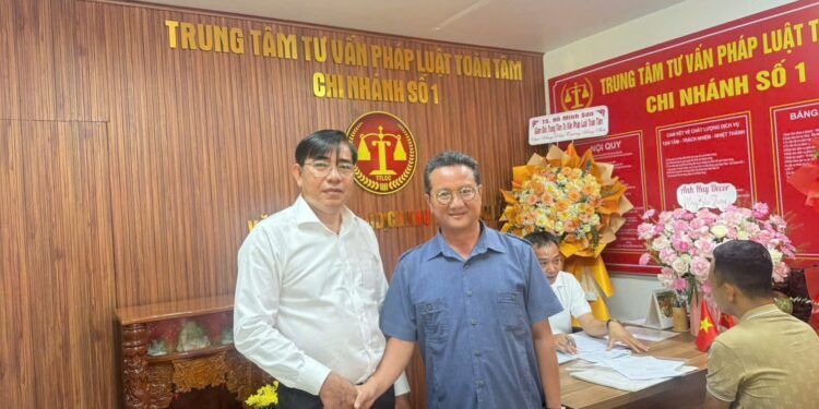 Chi nhánh số 1 tại TP. Đồng Nai (Trung tâm tư vấn pháp luật Toàn Tâm) khai trương văn phòng giao dịch pháp luật tại phường Xuân Lộc